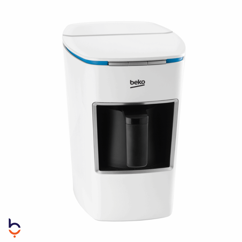 Coffee Machine Beko 670 watts Turkey in one pot, white - BKK 2400