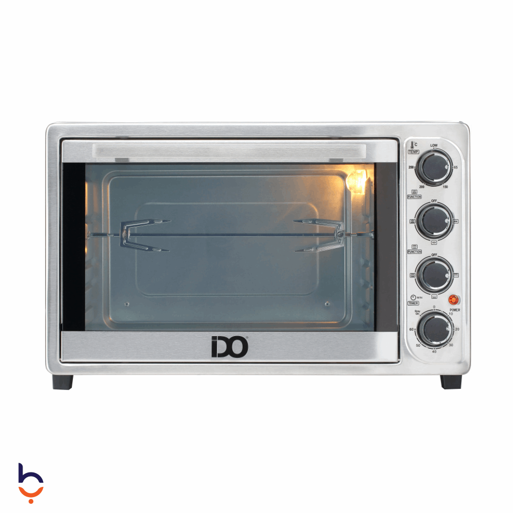 Built-in Electric Oven IDO 50L 2000 Watt, Double Glass Insulation Door, TO50DG-SV