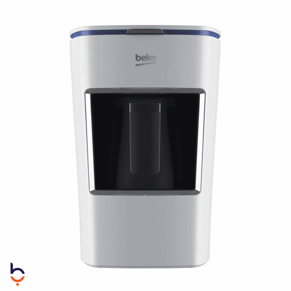 Coffee Machine Beko 670 watts Turkish, single, white - BKK pot, 2300 watts