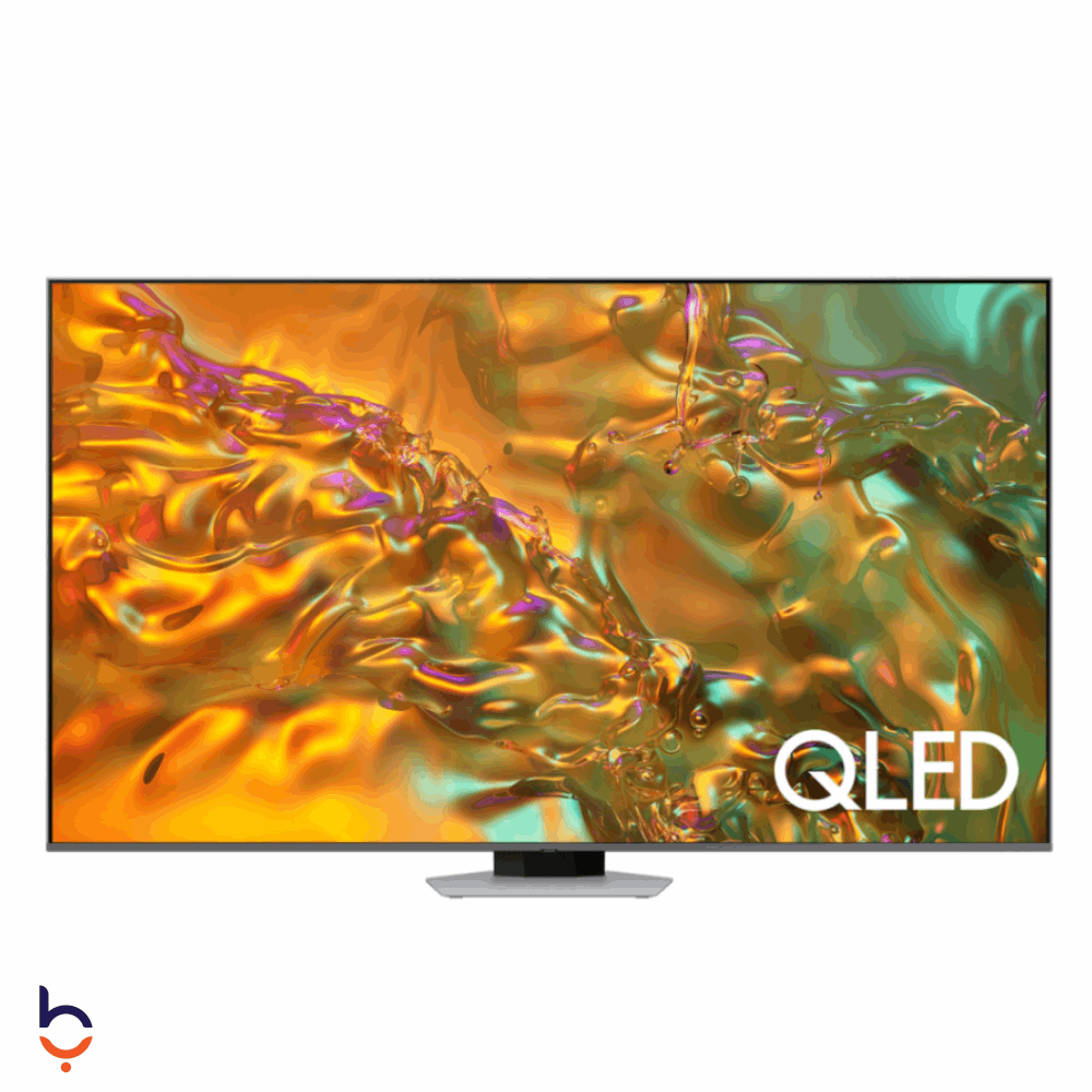 شاشة سامسونج 65 بوصة سمارت QLED، دقة 4K UHD، بريسيفر داخلي - 65Q80DA