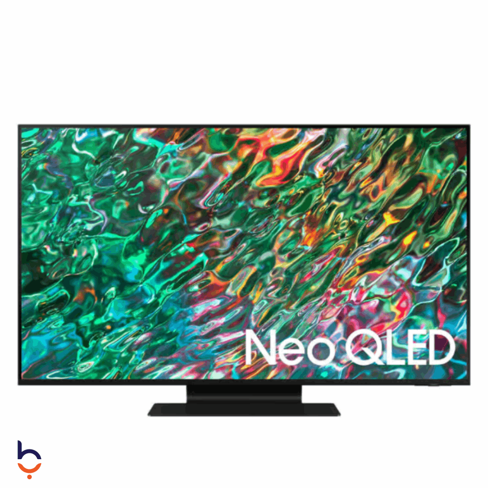 شاشة سامسونج 55 بوصة سمارت QLED، دقة 4K UHD بريسيفر داخلي - 55QN90C