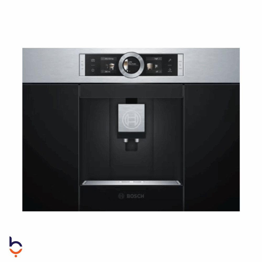 Coffee Machine Bosch 1600 Watt Serie 8 Black Silver - CTL636ES1