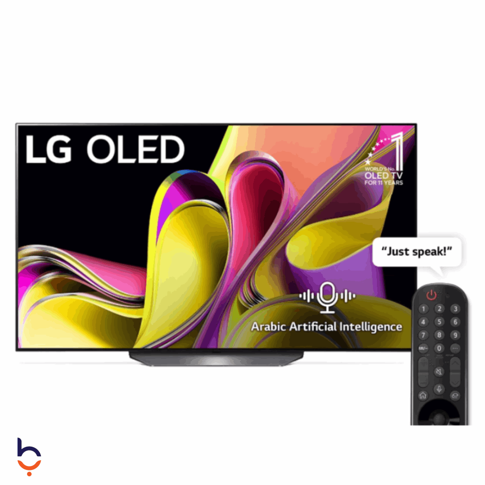 شاشة إل جي 77 بوصة سمارت - OLED، دقة 4K UHD، برسيفر داخلي - OLED77B36LA