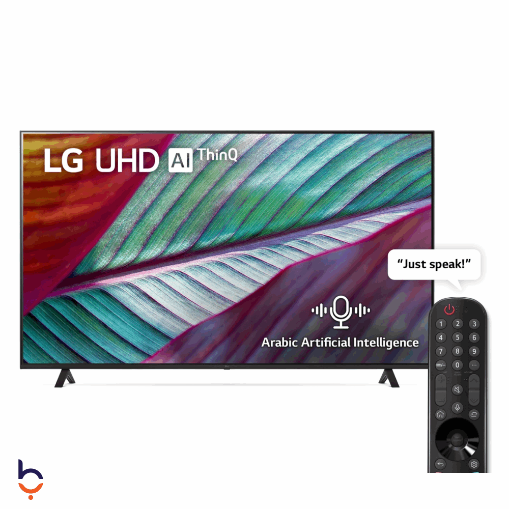 شاشة إل جي 55 بوصة سمارت LED، دقة 4K UHD، بريسيفر داخلي - 55UR78006LL